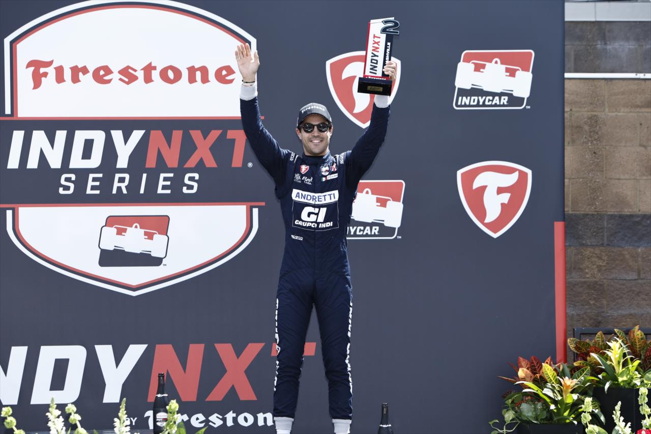 Salvador de Alba - INDY NXT by Firestone Music City Grand Prix - By: Chris Jones -- Photo by: Chris Jones