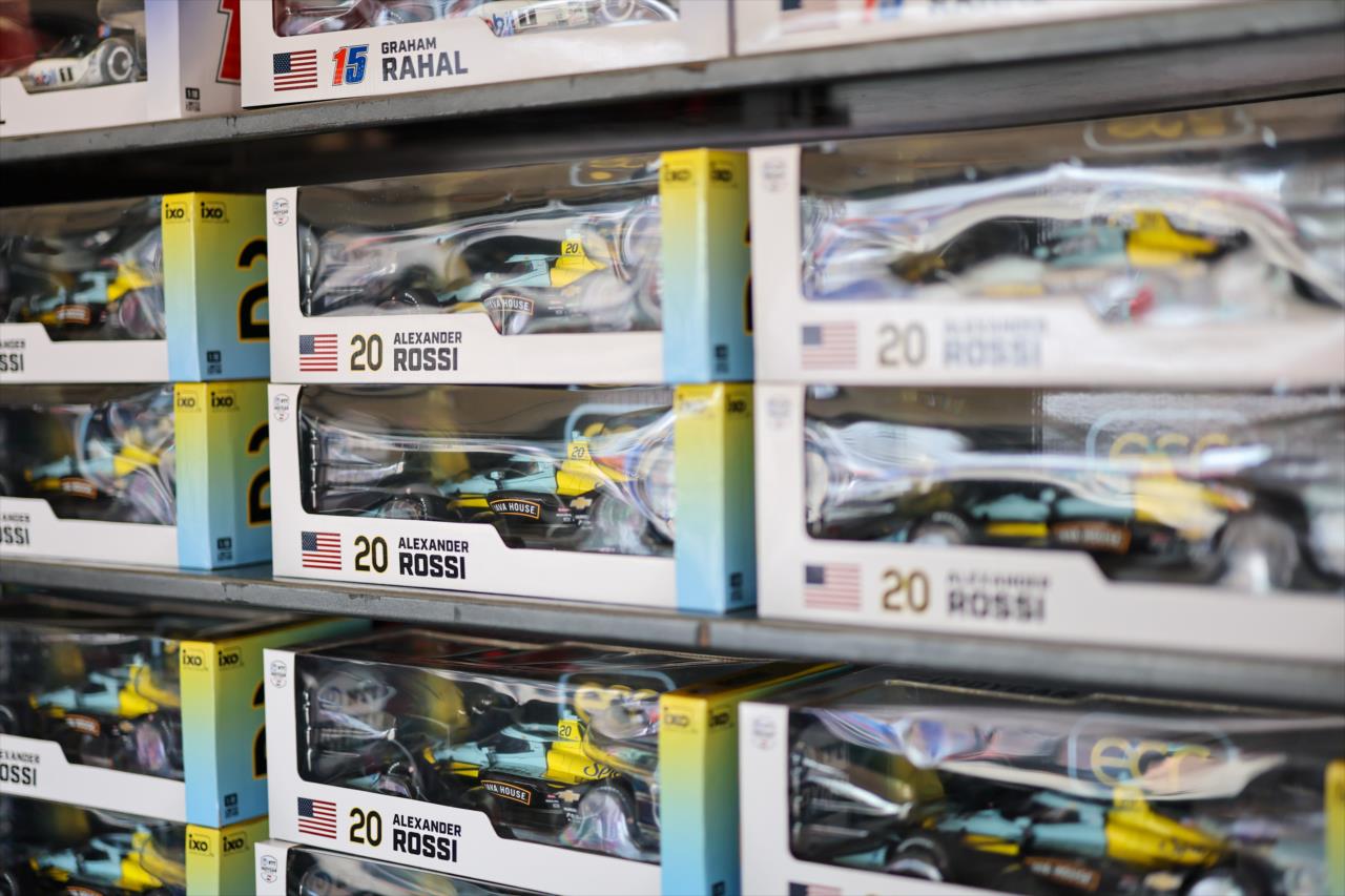 Alexander Rossi diecast - Borchetta Bourbon Music City Grand Prix - By: Chris Owens -- Photo by: Chris Owens