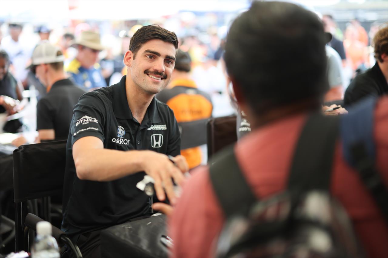 Rinus VeeKay - Borchetta Bourbon Music City Grand Prix - By: Chris Owens -- Photo by: Chris Owens