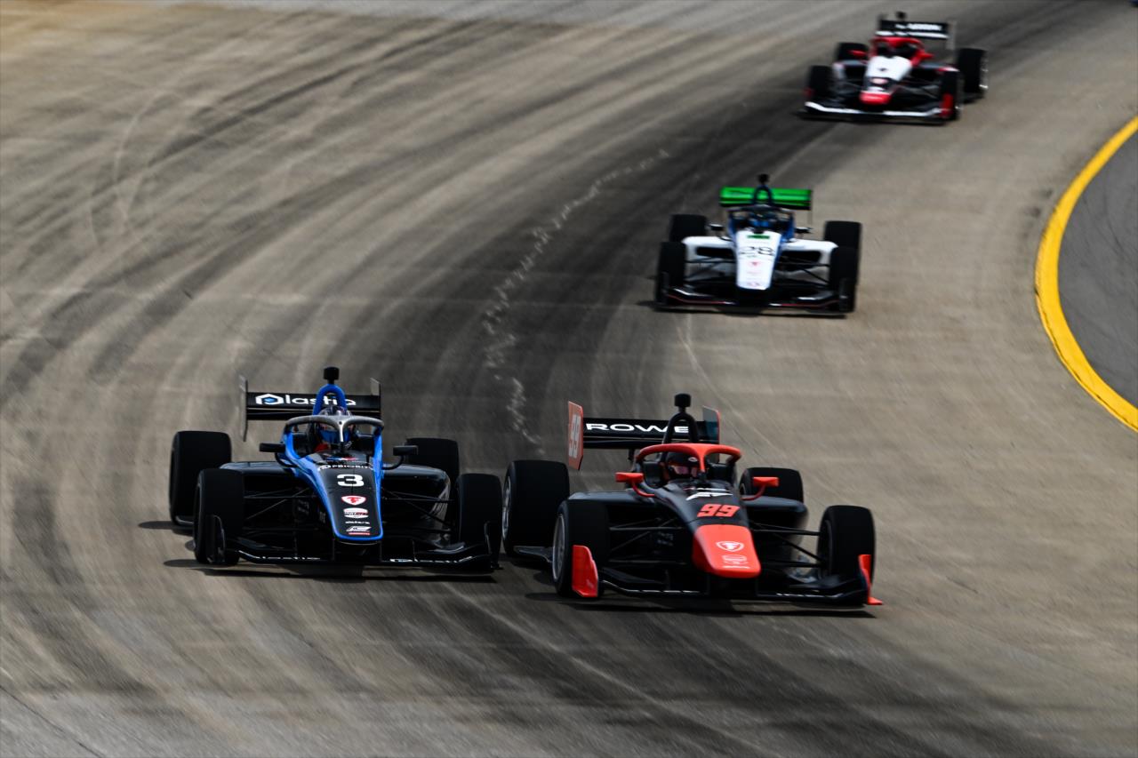 Michael d'Orlando and Myles Rowe - INDY NXT by Firestone Music City Grand Prix - By: James Black -- Photo by: James  Black