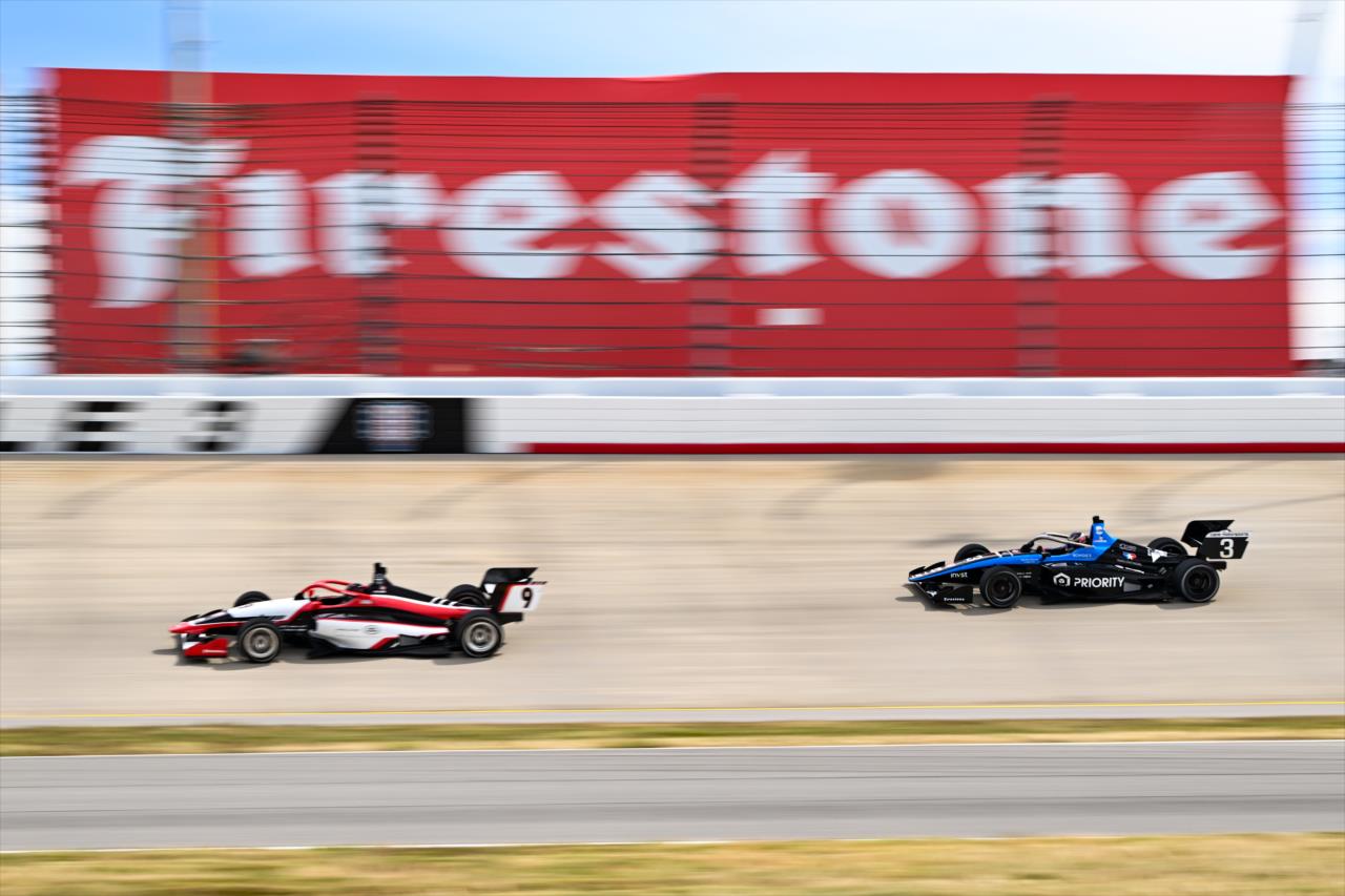 Bryce Aron and Michael d'Orlando - INDY NXT by Firestone Music City Grand Prix - By: James Black -- Photo by: James  Black