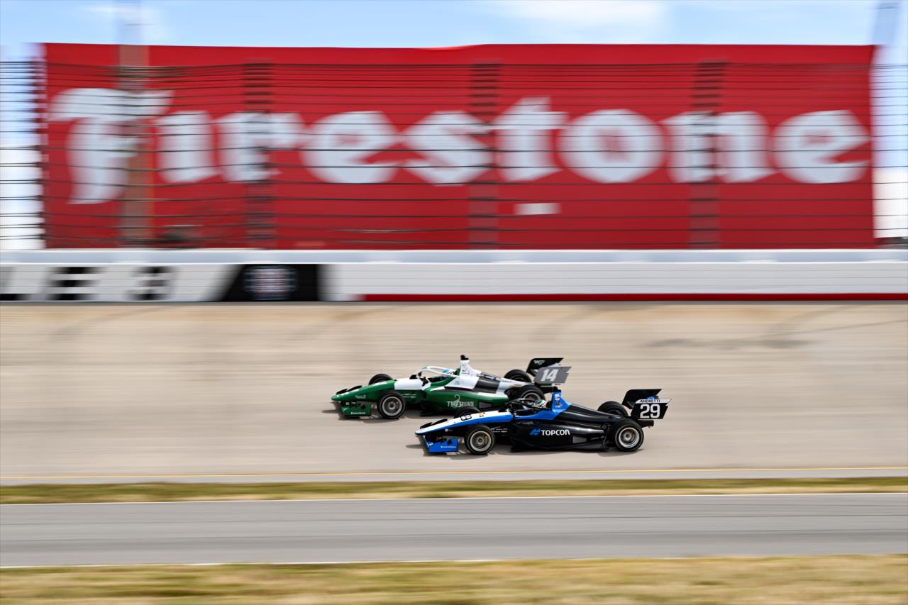 Josh Pierson and James Roe - INDY NXT by Firestone Music City Grand Prix - By: James Black -- Photo by: James  Black