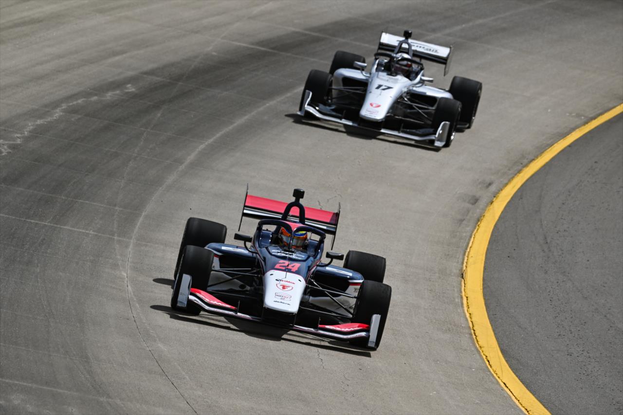 Davey Hamilton Jr. - INDY NXT by Firestone Music City Grand Prix - By: James Black -- Photo by: James  Black