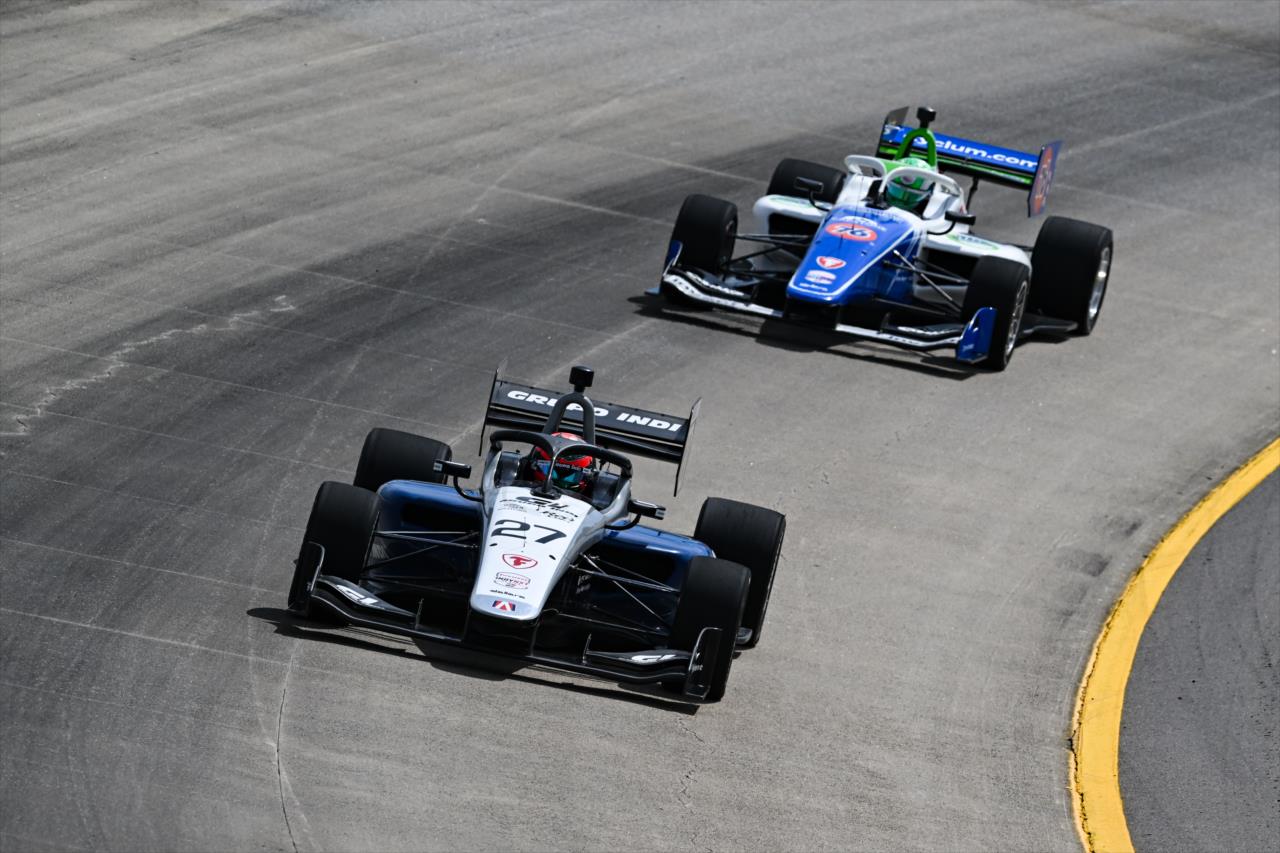 Salvador de Alba - INDY NXT by Firestone Music City Grand Prix - By: James Black -- Photo by: James  Black