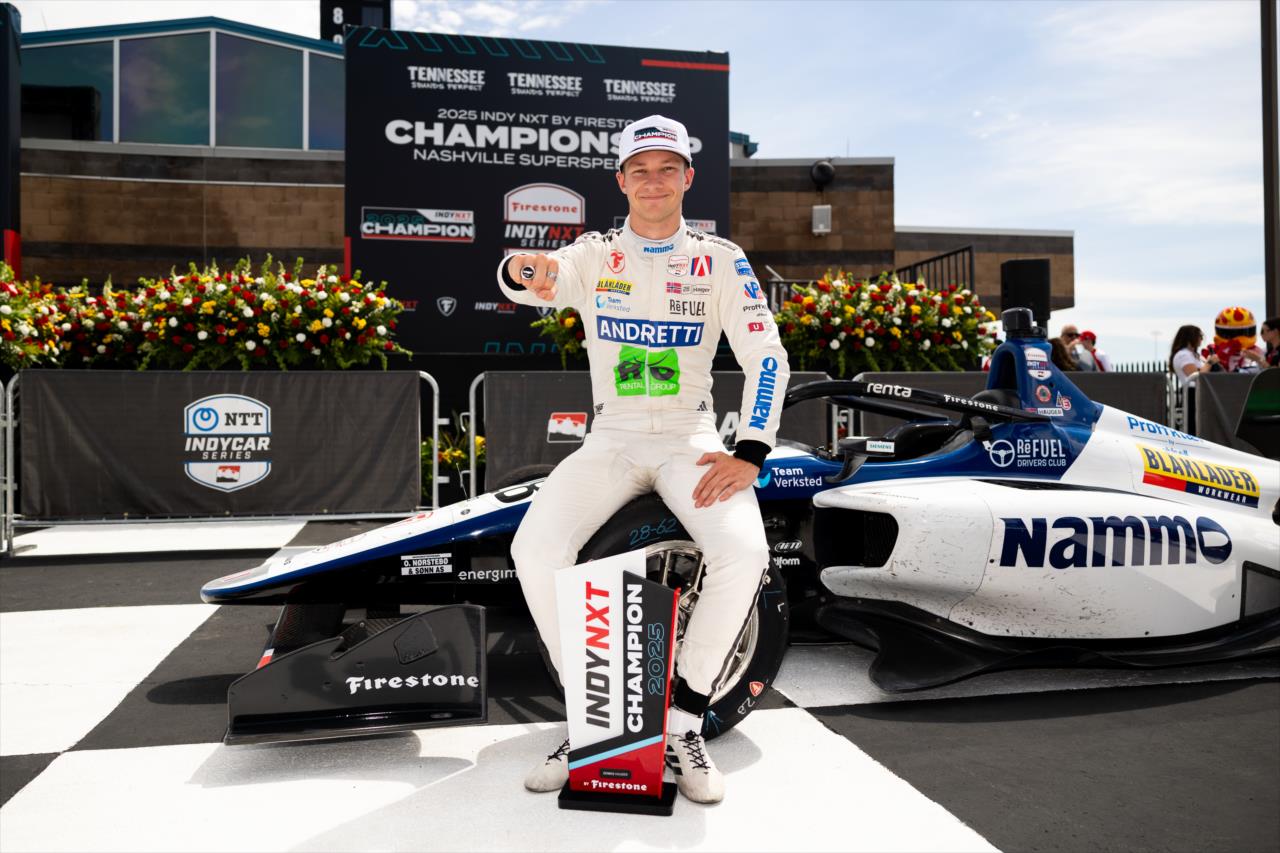 Dennis Hauger - INDY NXT by Firestone Music City Grand Prix - By: Travis Hinkle -- Photo by: Travis Hinkle