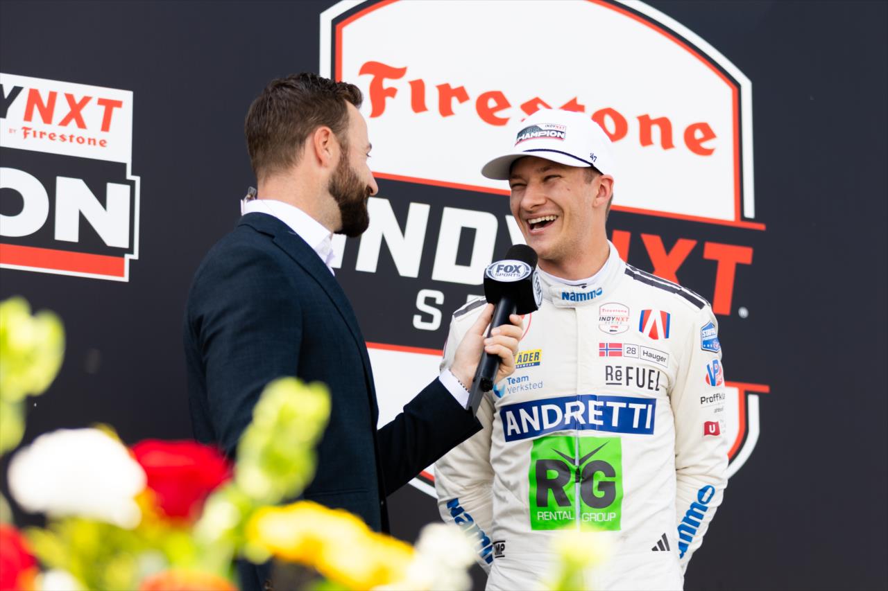 Dennis Hauger - INDY NXT by Firestone Music City Grand Prix - By: Travis Hinkle -- Photo by: Travis Hinkle