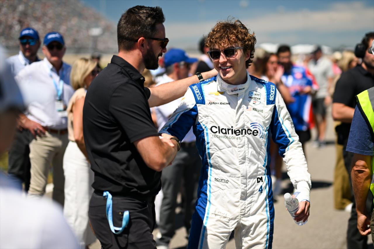 David Malukas - Borchetta Bourbon Music City Grand Prix - By: James Black -- Photo by: James  Black