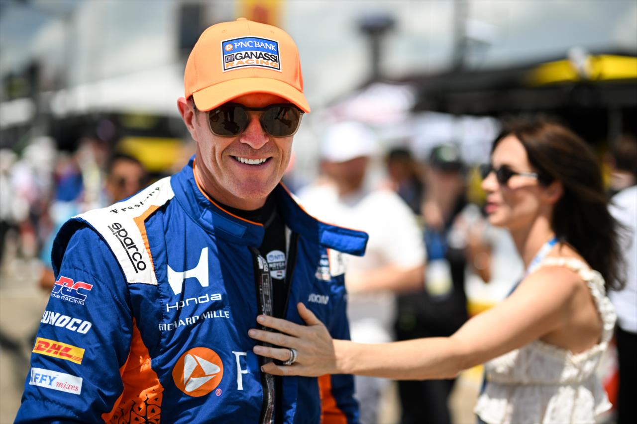 Scott Dixon - Borchetta Bourbon Music City Grand Prix presented by OnlyBulls - By: James Black -- Photo by: James  Black