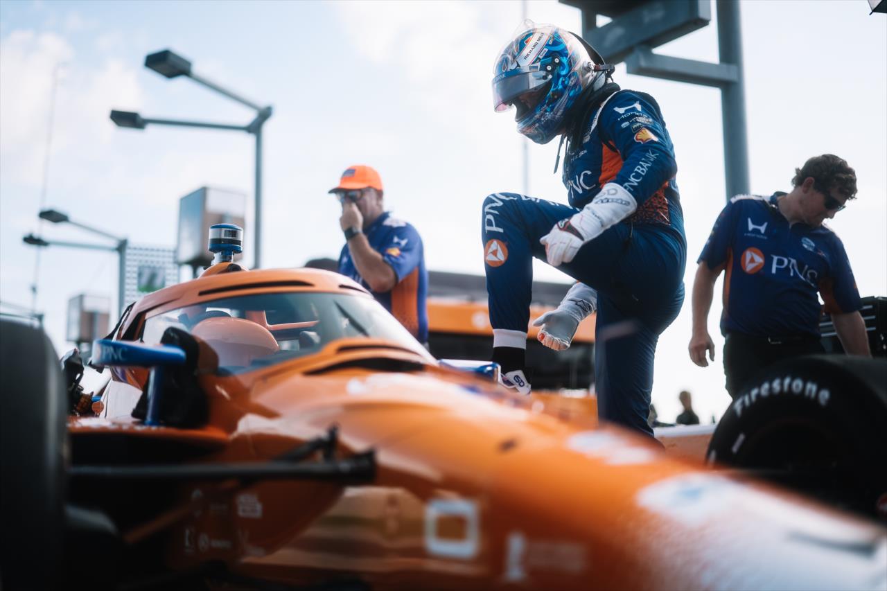 Scott Dixon - Borchetta Bourbon Music City Grand Prix presented by OnlyBulls - By: Joe Skibinski -- Photo by: Joe Skibinski