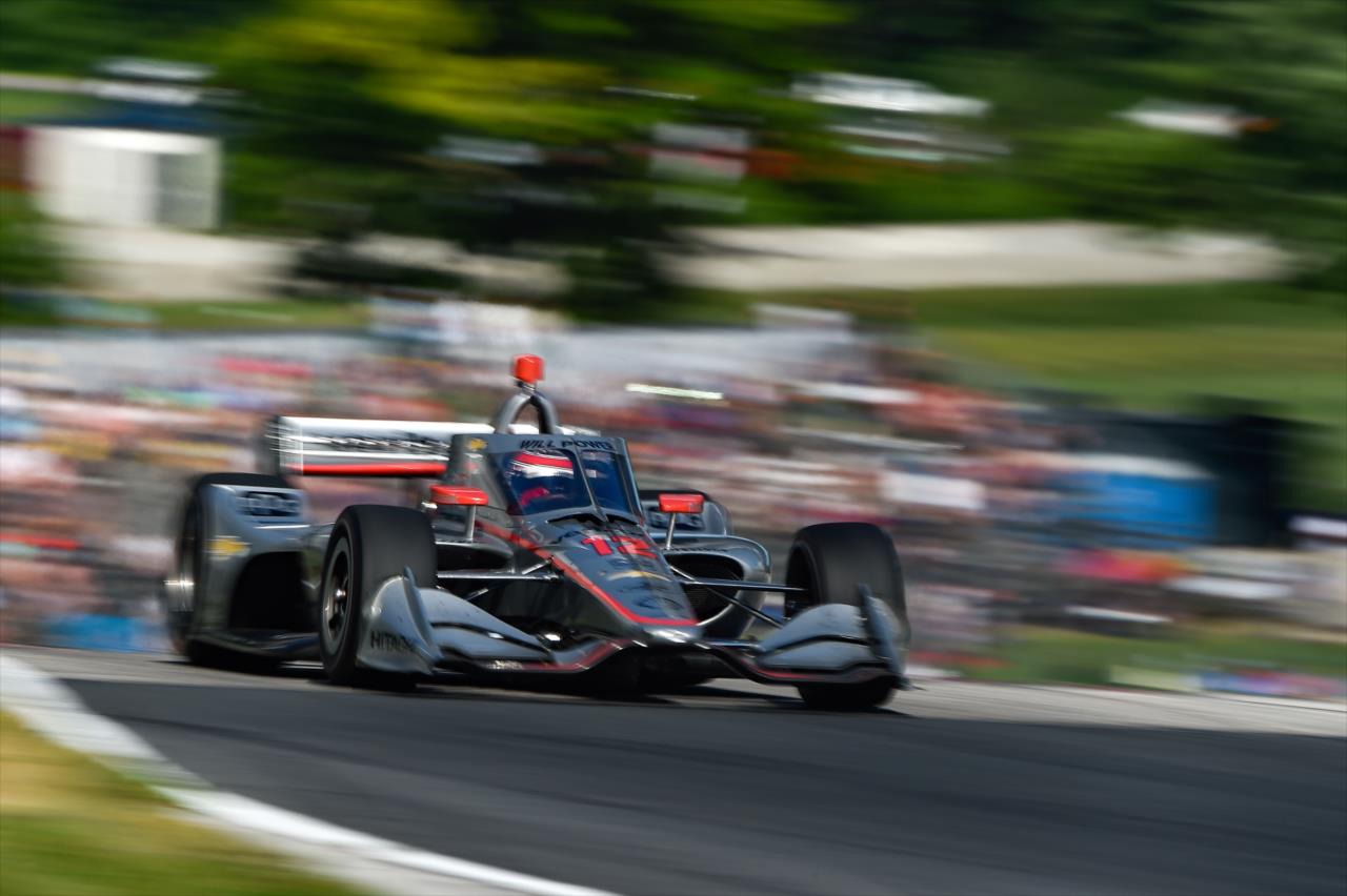 Will Power on track for the REV Group Grand Prix Race 1 at Road America Saturday, July 11, 2020 -- Photo by: Chris Owens
