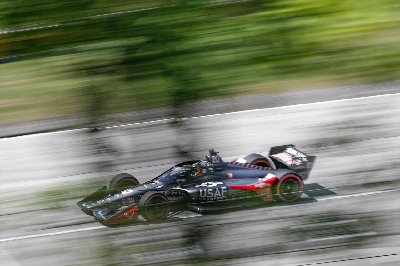 Conor Daly on Day 1 of the REV Group Grand Prix at Road America Saturday, July 11, 2020 -- Photo by: Chris Owens