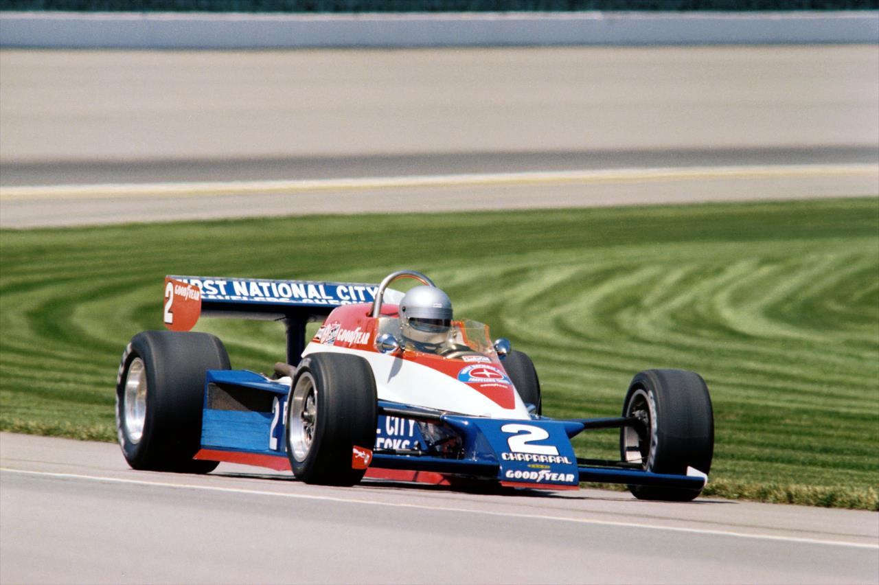 Al Unser won his third Indianapolis 500 in 1978 for Chaparral Racing.