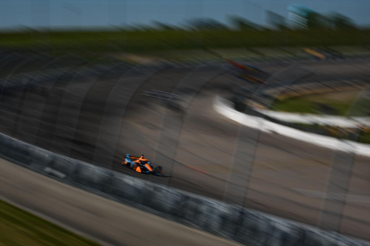 Felix Rosenqvist - Iowa Speedway Test - By: James Black -- Photo by: James  Black