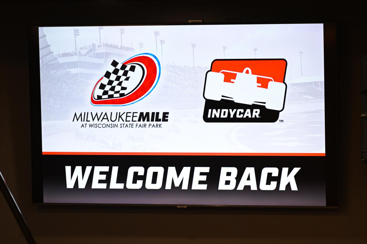 INDYCAR Announces a Return to the Milwaukee Mile in 2024 - By: James Black -- Photo by: James  Black