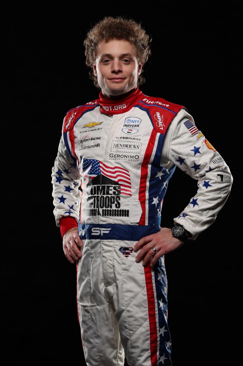 Santino Ferrucci - 2026 NTT INDYCAR SERIES DRIVER HEADSHOTS - By: Chris Owens -- Photo by: Chris Owens