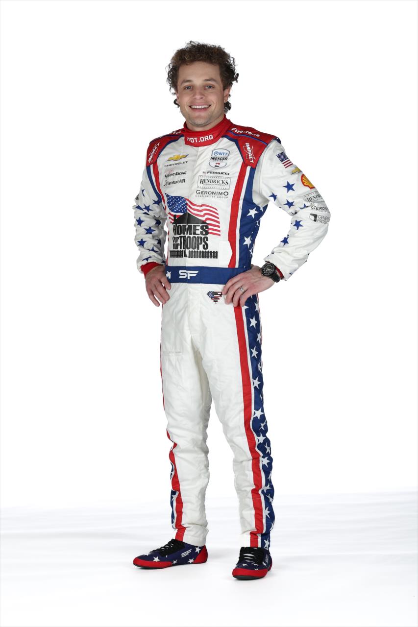 Santino Ferrucci - 2026 NTT INDYCAR SERIES DRIVER HEADSHOTS - By: Chris Owens -- Photo by: Chris Owens