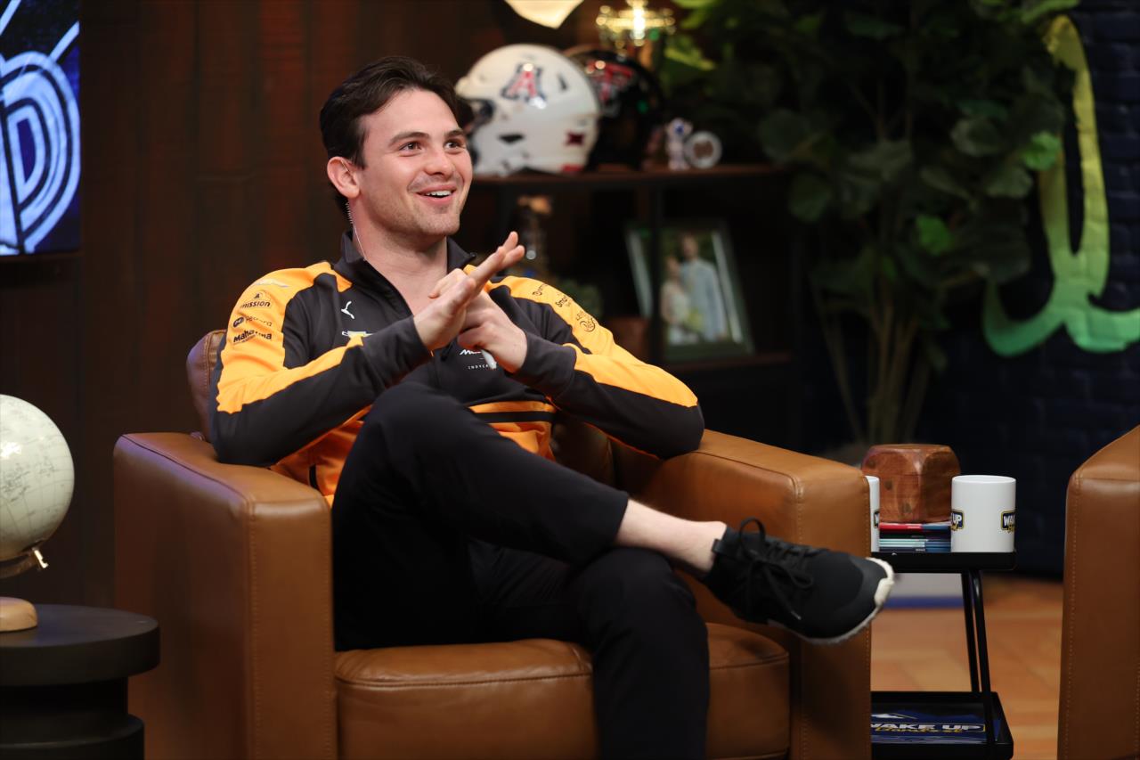 Pato O’Ward Visits Barstool Sports - Photo By: Chris Owens -- Photo by: Chris Owens