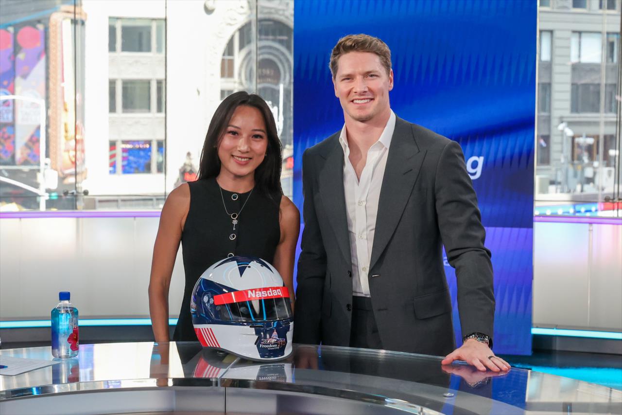 Josef Newgarden - Freedom 250 Grand Prix of Washington, D.C. - NYC Media Tour - Photo by: Chris Owens -- Photo by: Chris Owens