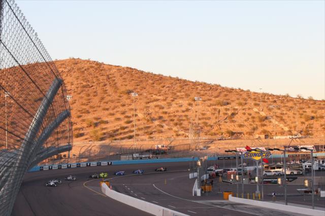 The field rolls through Turn 4 during the Desert Diamond West Valley Phoenix Grand Prix -- Photo by: Chris Jones