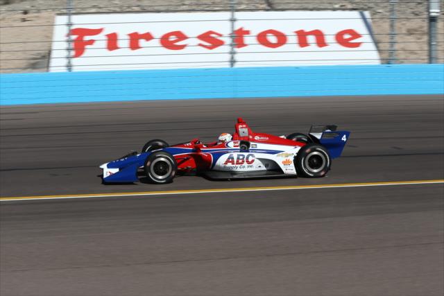 Matheus 'Matt' Leist rolls into Turn 4 during the afternoon open test session at ISM Raceway -- Photo by: Chris Jones