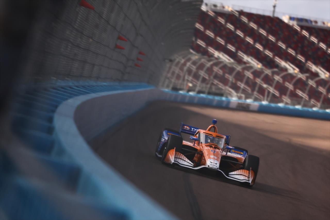 Scott Dixon - The Unser INDYCAR Open Test at Phoenix Raceway - By: Chris Owens -- Photo by: Chris Owens