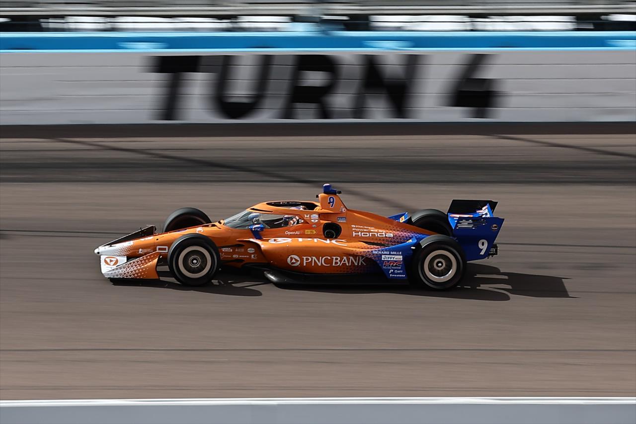 Scott Dixon - The Unser INDYCAR Open Test at Phoenix Raceway - By: Chris Owens -- Photo by: Chris Owens