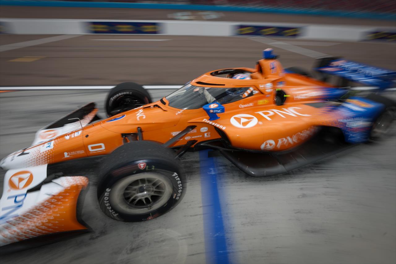 Scott Dixon - The Unser INDYCAR Open Test at Phoenix Raceway - By: Chris Owens -- Photo by: Chris Owens