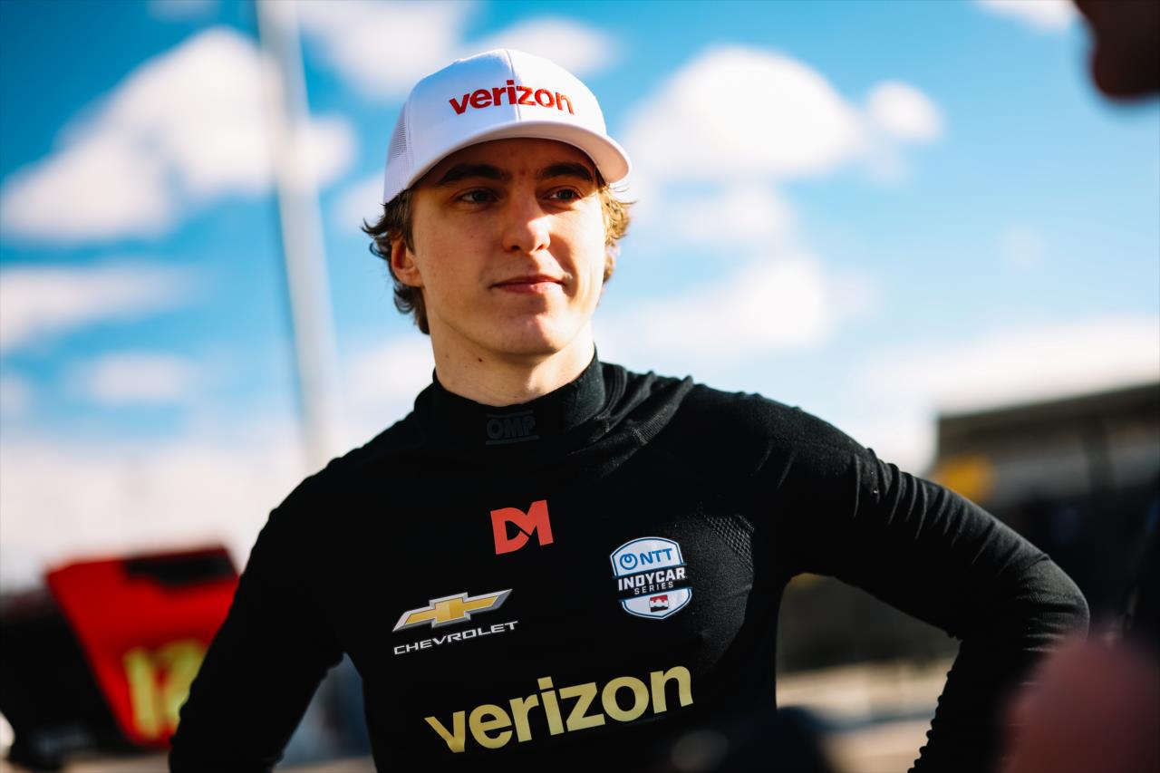 David Malukas - The Unser INDYCAR Open Test at Phoenix Raceway - By: Joe Skibinski -- Photo by: Joe Skibinski