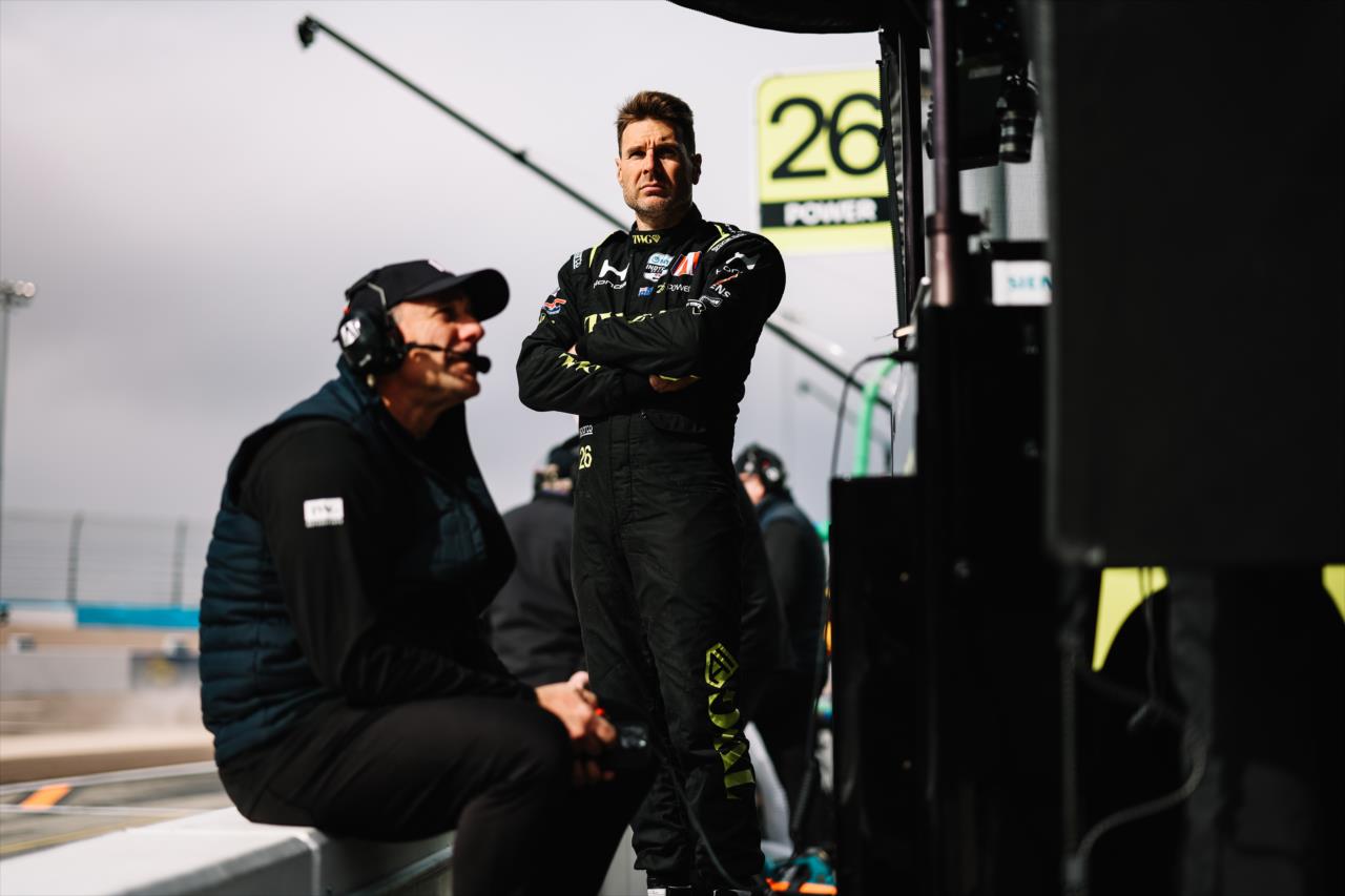 Will Power - The Unser INDYCAR Open Test at Phoenix Raceway - By: Joe Skibinski -- Photo by: Joe Skibinski