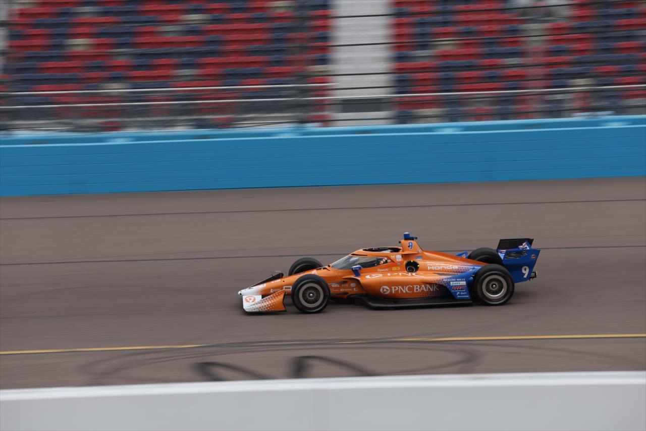 Scott Dixon - The Unser INDYCAR Open Test at Phoenix Raceway - By: Matt Fraver -- Photo by: Matt Fraver