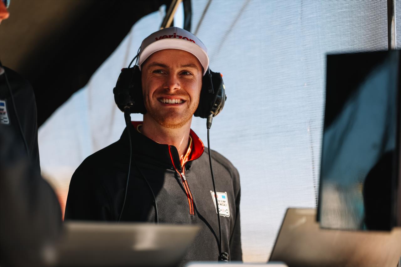 James Schnabel - David Malukas' Engineer - Good Ranchers 250 - Photo By: Joe Skibinski -- Photo by: Joe Skibinski