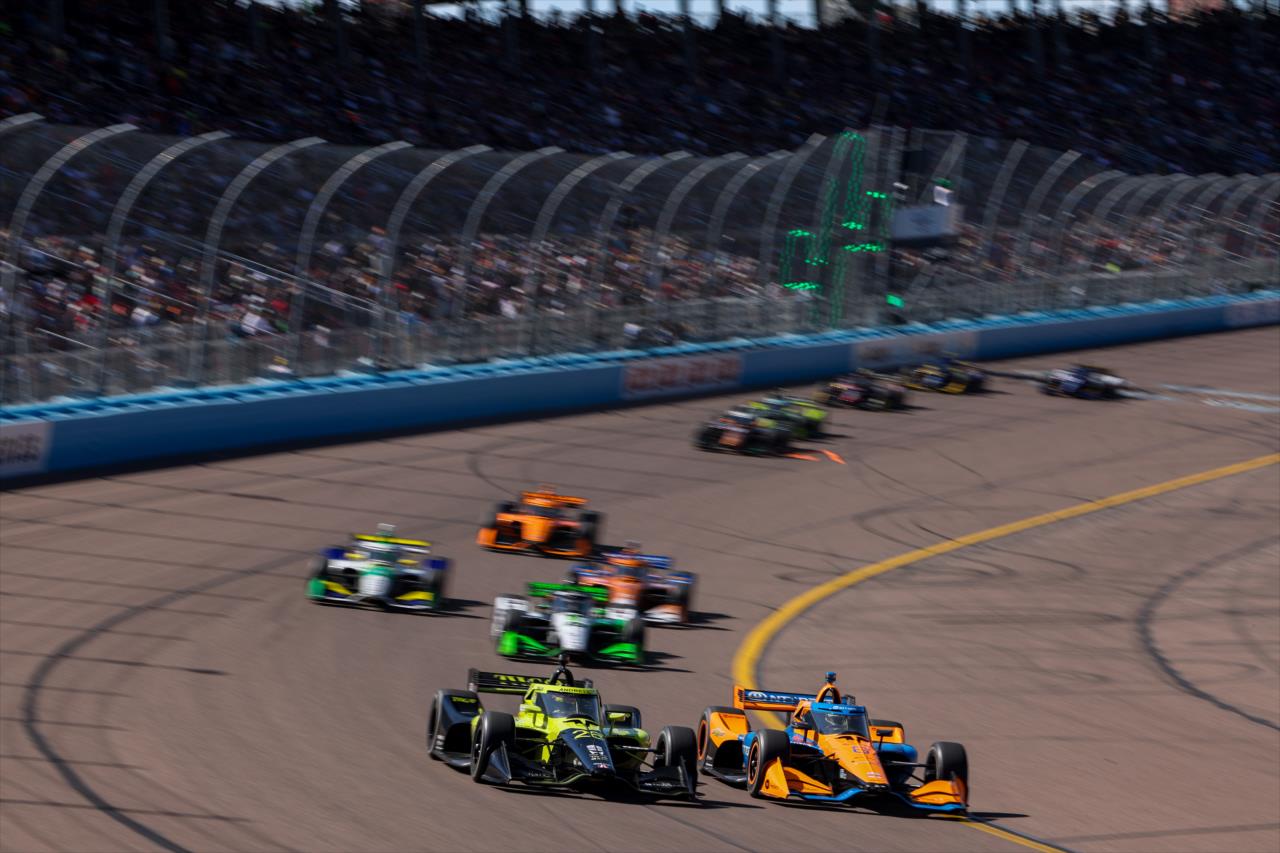 Will Power and Nolan Siegel - Good Ranchers 250 - By: Joe Skibinski -- Photo by: Joe Skibinski