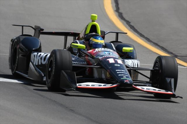Sebastien Bourdais on course during qualifications for the ABC Supply 500 at Pocono Raceway -- Photo by: Bret Kelley