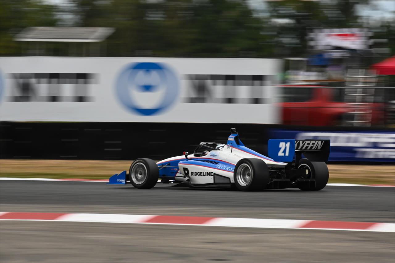 Kyffin Simpson - Indy Lights Grand Prix of Portland - By: James Black -- Photo by: James  Black