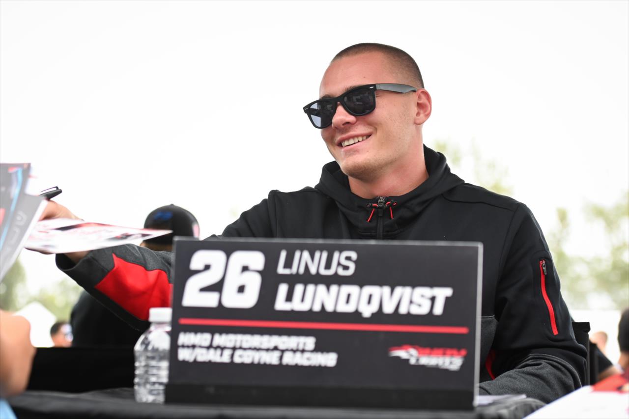 Linus Lundqvist - Indy Lights Grand Prix of Portland - By: James Black -- Photo by: James  Black