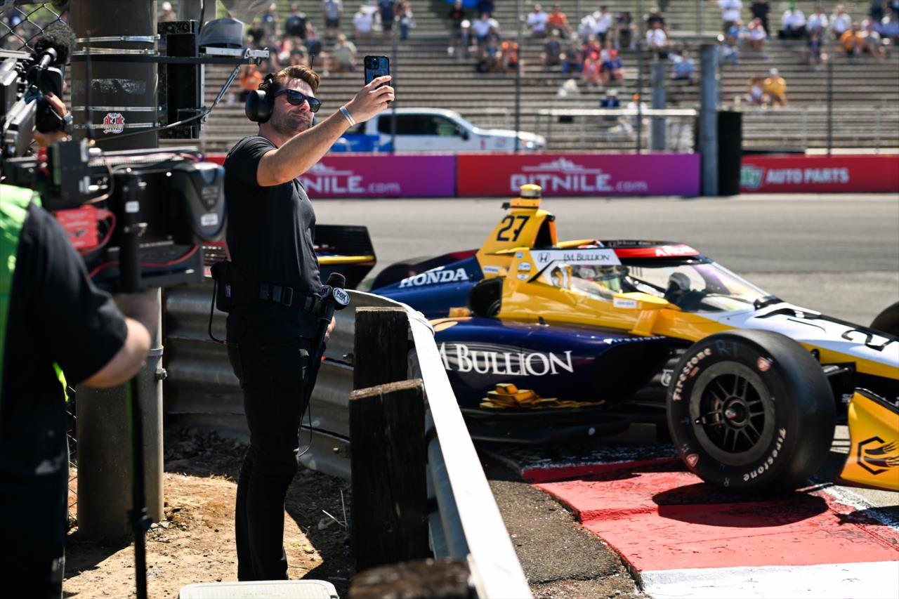 Jack Harvey - BITNILE.com Grand Prix of Portland - By: James Black -- Photo by: James  Black