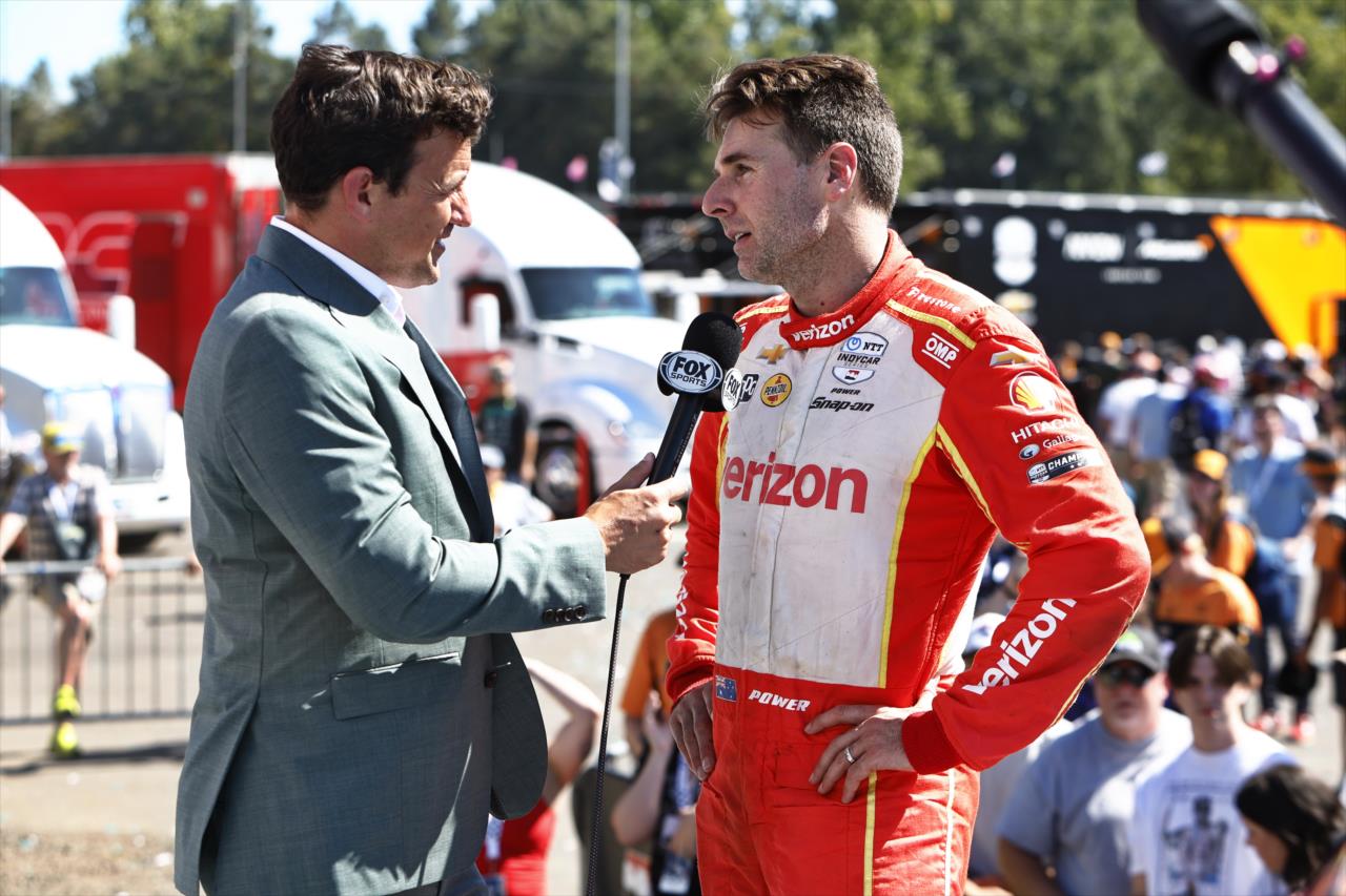 Will Power and Will Buxton - BITNILE.com Grand Prix of Portland - By: Chris Jones -- Photo by: Chris Jones