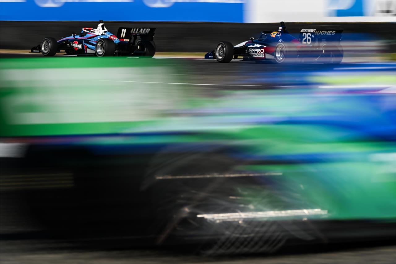 Nolan Allaer and Lochie Hughes - Grand Prix of Portland - By: James Black -- Photo by: James  Black