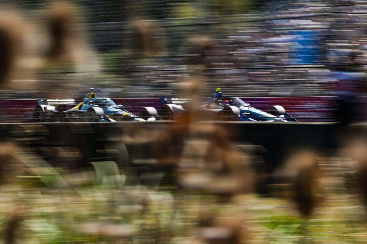 Alexander Rossi and Rinus VeeKay - BITNILE.com Grand Prix of Portland - By: James Black -- Photo by: James  Black