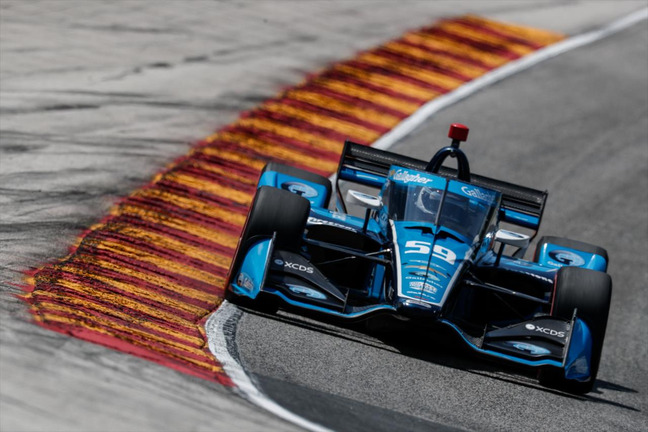 Max Chilton during practice for the REV Group Grand Prix Race 1 at Road America Saturday, July 11, 2020 -- Photo by: Joe Skibinski