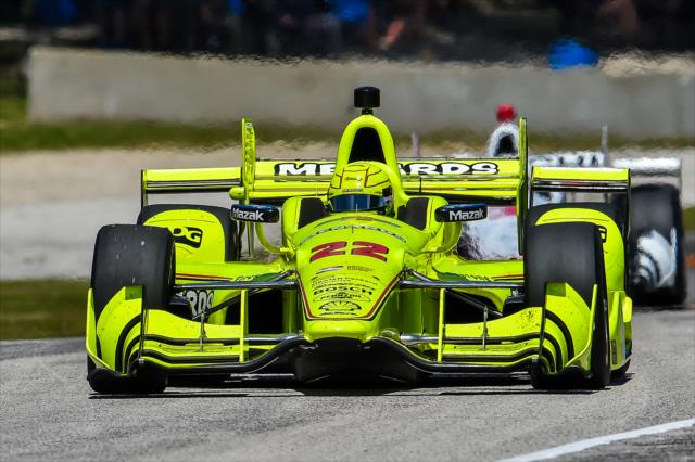 Simon Pagenaud rolls toward Turn 7 during the KOHLER Grand Prix at Road America -- Photo by: Chris Owens