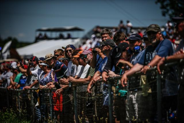 A fantastic crowd on hand for the KOHLER Grand Prix of Road America -- Photo by: Shawn Gritzmacher