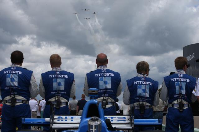 The flyover during pre-race festivities for the KOHLER Grand Prix at Road America -- Photo by: Chris Jones