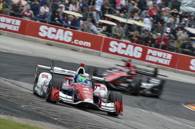 Conor Daly sails out of Turn 5 during the KOHLER Grand Prix at Road America -- Photo by: Chris Owens
