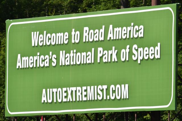 Signage at Road America -- Photo by: Chris Owens