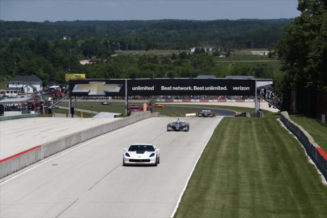 The parade lap prior to the start of the KOHLER Grand Prix at Road America -- Photo by: Chris Jones