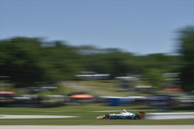 Gabby Chaves sails through Turn 3 during the KOHLER Grand Prix at Road America -- Photo by: Chris Owens