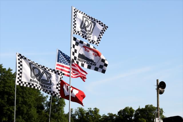 Road America Flags -- Photo by: Joe Skibinski