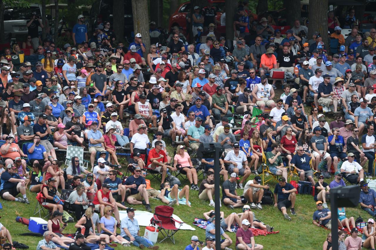 Fans at the REV Group Grand Prix at Road America -- Photo by: Chris Owens