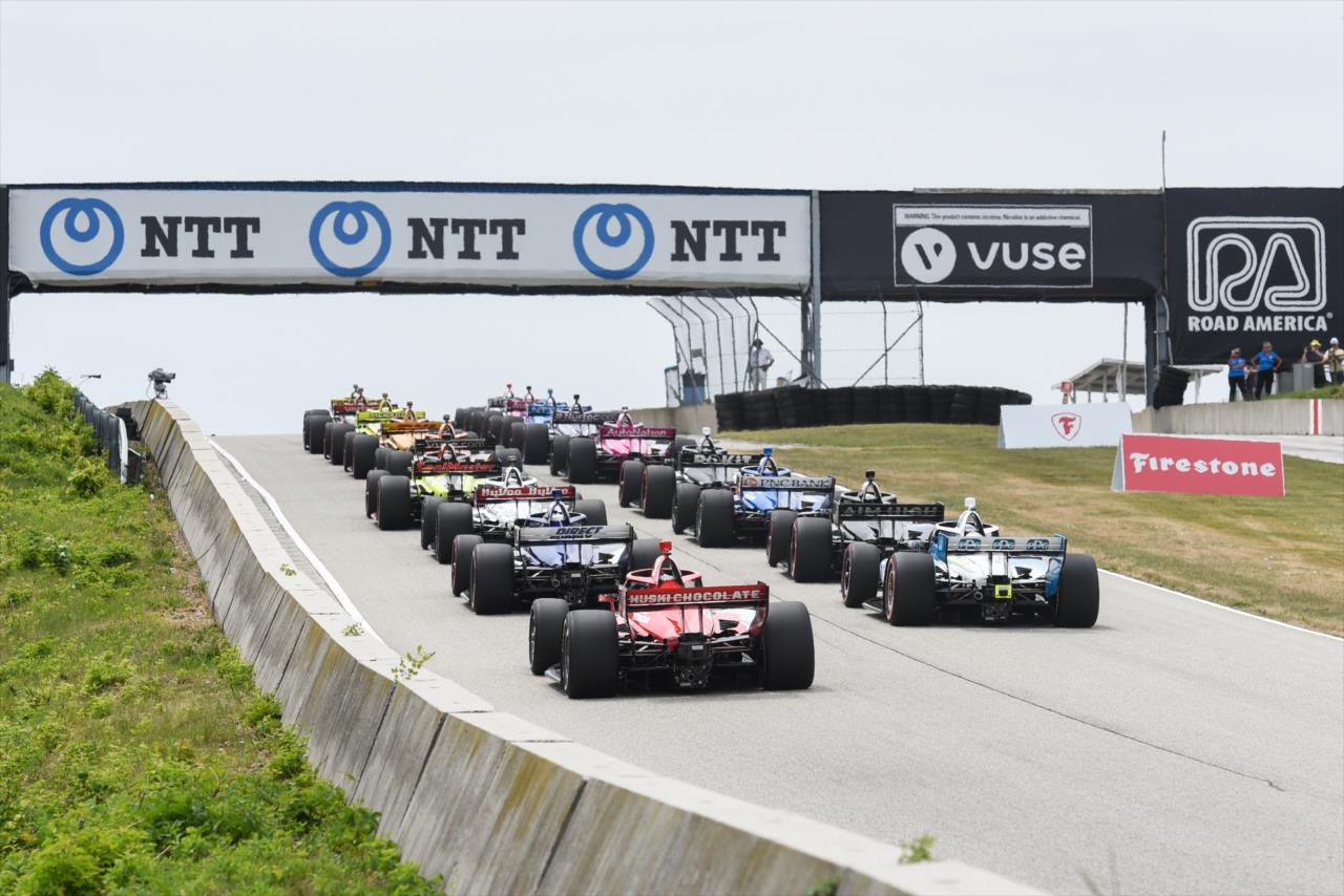 Start of the REV Group Grand Prix at Road America -- Photo by: James  Black